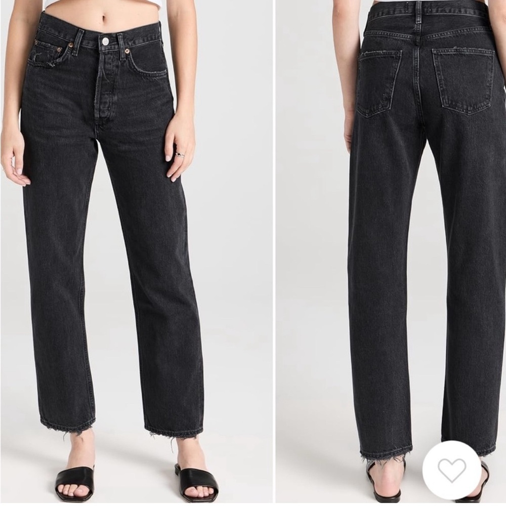 Agolde 90s mid rise crop